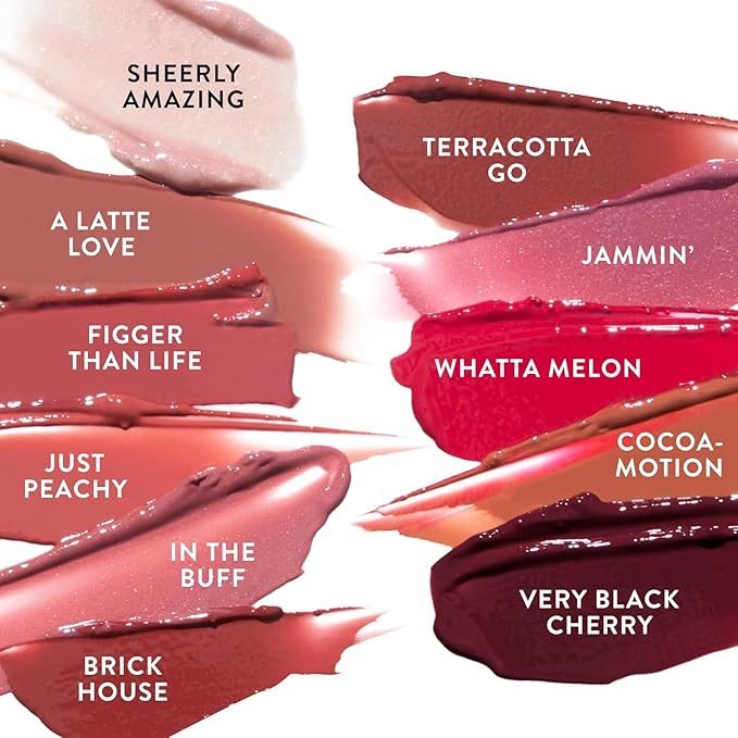 LAURA GELLER NEW YORK Jelly Balm Moisturizing Tinted Lip Balm - Sheerly Amazing - Hydrating Vitamin E - Semi-Shine Finish