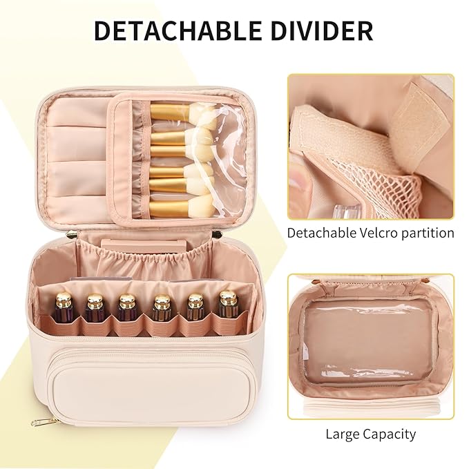 Ocheal makeup bag, multifunctional make