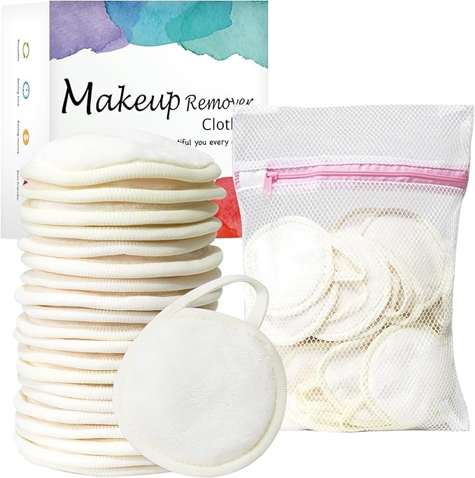 20 packs reusable makeup remover