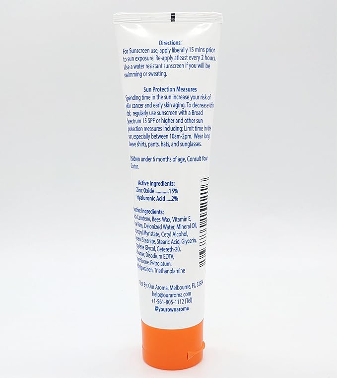 Anti-Aging Body Sunscreen with Zinc