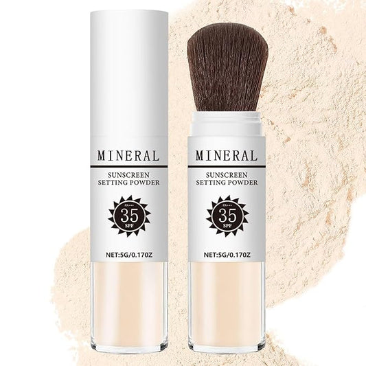 Mineral Sunscreen Setting Powder, SPF 35 Translucent Loose
