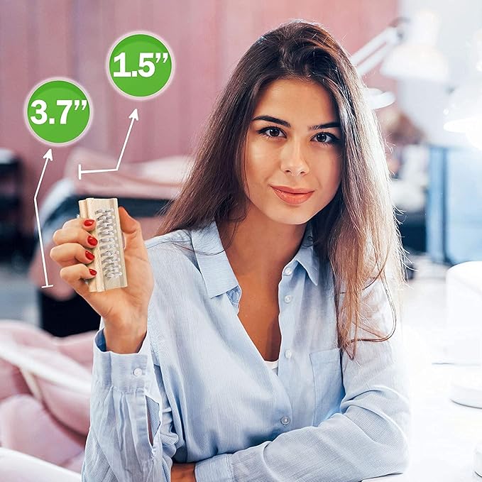 Konex Non-Slip Wooden Two-sided Hand