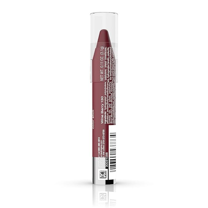 Neutrogena Moisturesmooth Color Stick, 130 Wine Berry,.011 Oz.