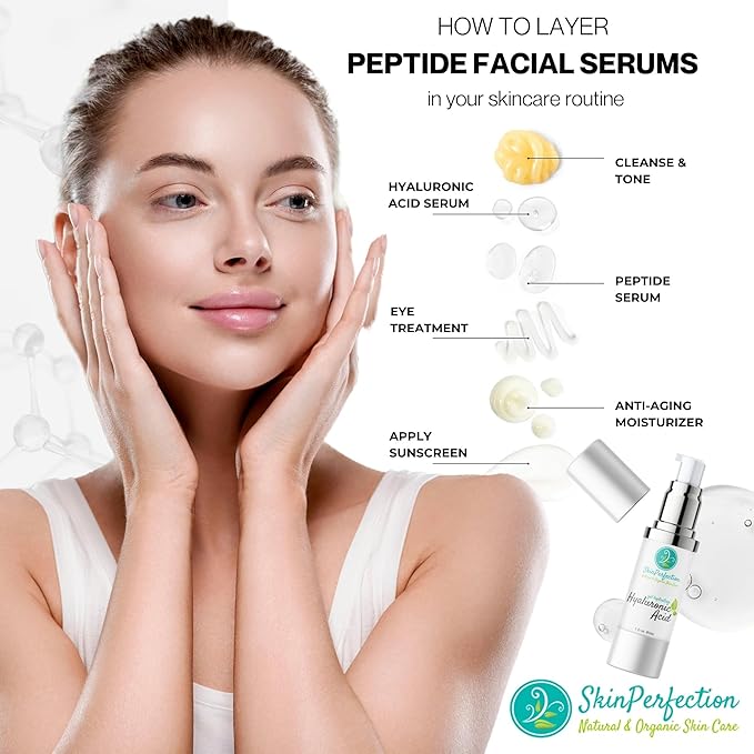 100% Pure Hyaluronic Acid Serum Moisturizing!