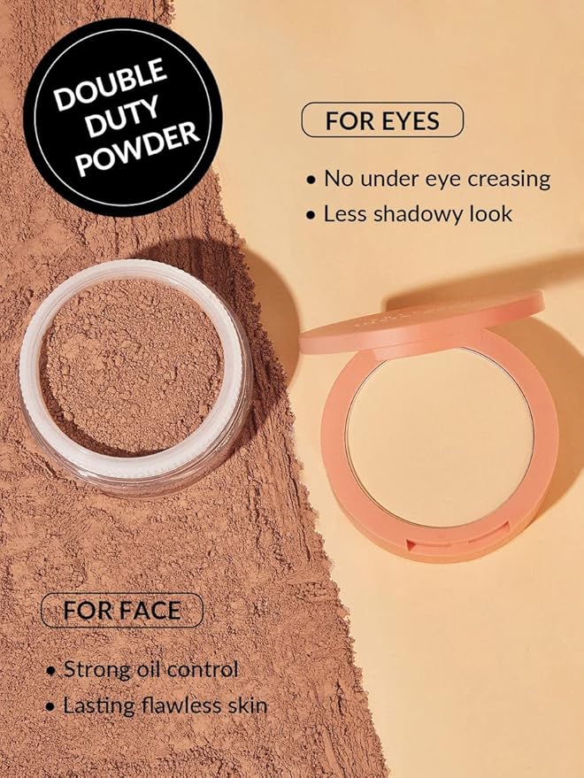 SHEGLAM Insta-Ready Face Powder Loose Under Eye Setting Smooth Sand