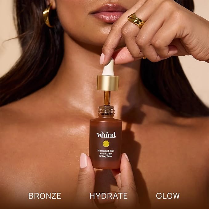 Marrakech Sun Tinting Water – Lightweight Self-Tanning Drops with Hyaluronic Acid & Glycerin for a Buildable Natural Glow – 30ml