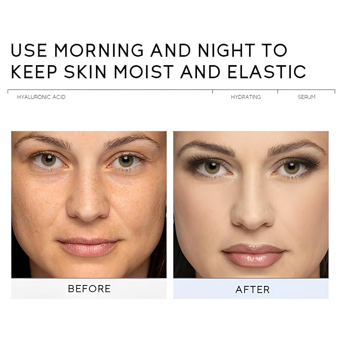 Hyaluronic Acid Serum for Face, Hydrating