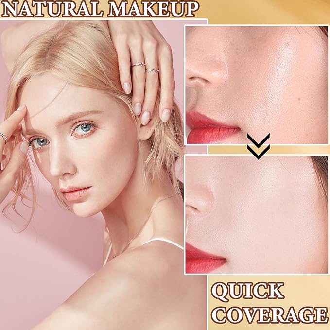 Loose Face Powder,Oil Control Loose Face Setting Powder Effect Makeup(1#)