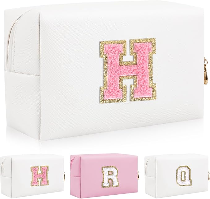 Personalized initial letter patch makeup