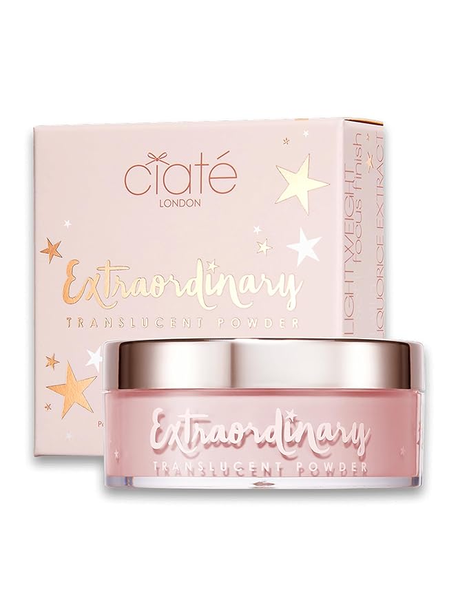 Ciaté London Extraordinary Setting Powder Brightening Pink, for