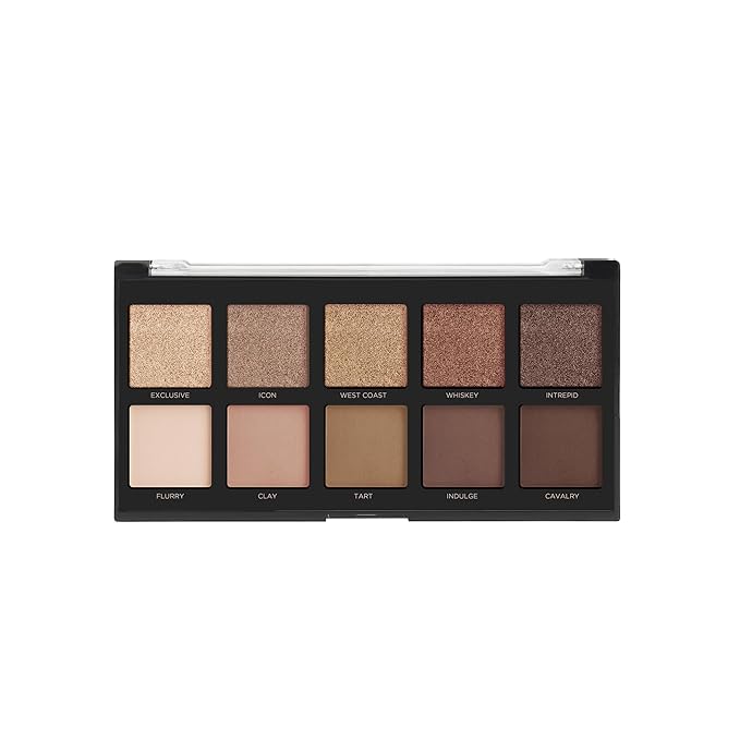 Profusion Cosmetics 10 Shade Eyeshadow Palette - High