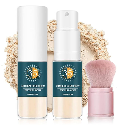 Mineral Sunscreen Powder for Face Spf Powder Sunscreen