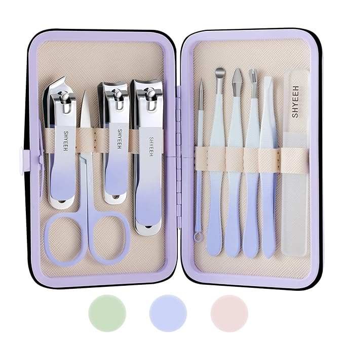Manicure Set, 10 pcs High-Carbon