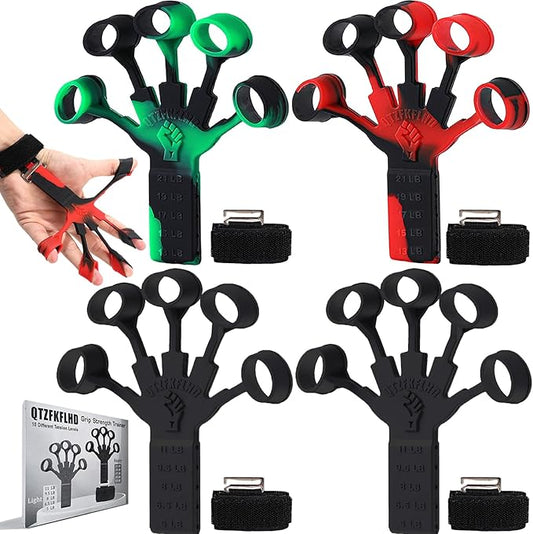 Grip Strength Trainer/Forearm Strengthener Rehabilitation/4PCS