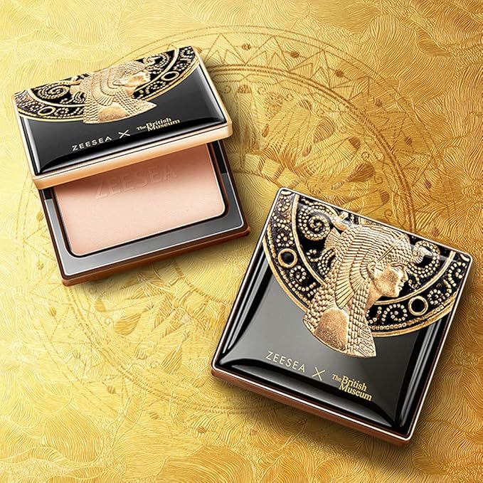 ZEESEA Pressed Powder The British Museum Egypt Series Natural Beige)
