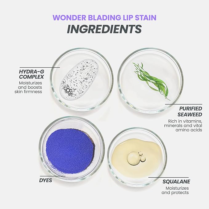 Wonderskin Wonder Blading Lip Stain Peel Off Masque - Long Lasting, Waterproof and Transfer Proof Pink Lip Tint, Matte Finish Peel Off Makeup (Glamorous Masque)