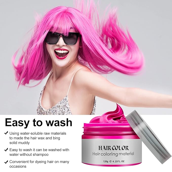 Temporary Hair Color Wax 4.23