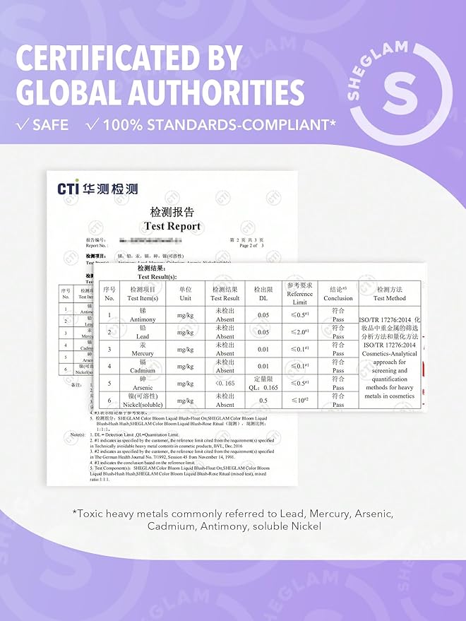 SHEGLAM Color Bloom Liquid Blush Makeup for Cheeks Hush Hush