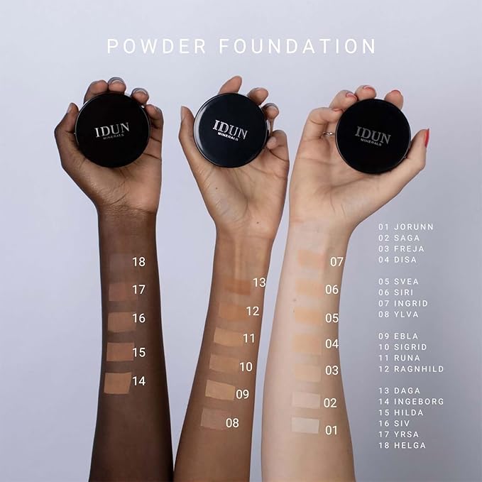 Mineral Powder Foundation - Longwear, Lightweight, Smooth Powde 25 oz