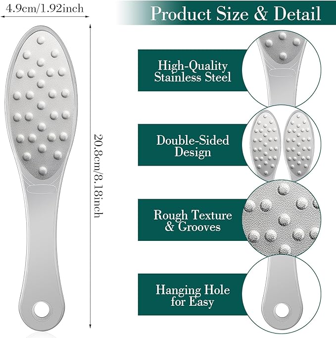 Stainless Steel Foot File, Metal