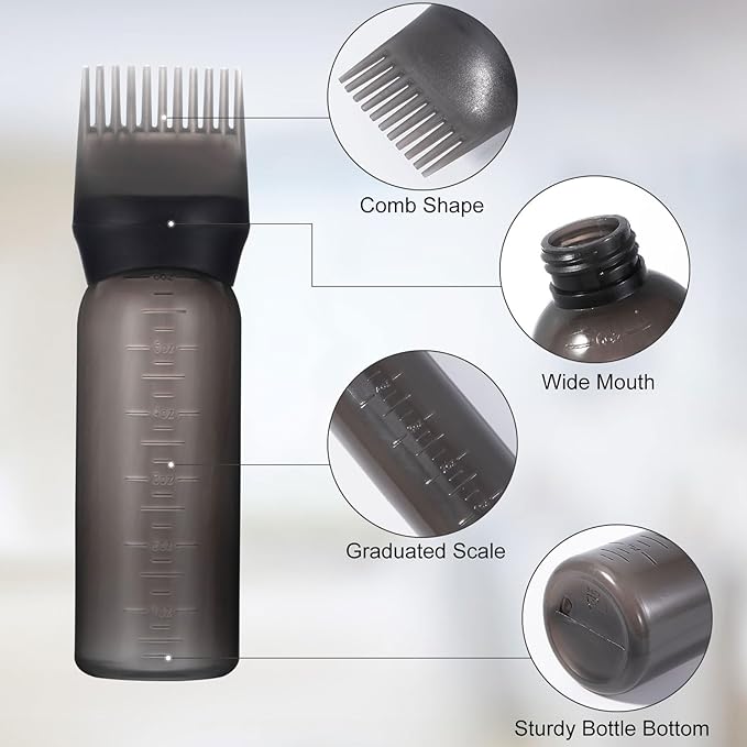 Yebeauty Root Comb Applicator Bottle,
