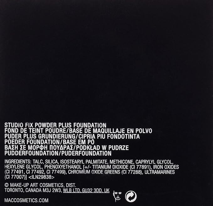 MAC M.A.C. Studio Fix Powder Plus Foundation, NC30,