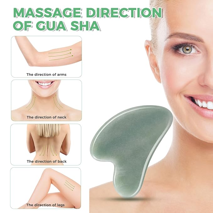 Gua Sha Guasha Facial Tools - Scraping