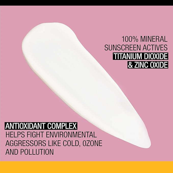 Neutrogena Purescreen+ Invisible Daily Defense Mineral Sunscreen for Face with SPF 30, Broad Spectrum Mineral Sunscreen with Vitamin E, Water Resistant, Fragrance-Free, 1.4 fl. oz