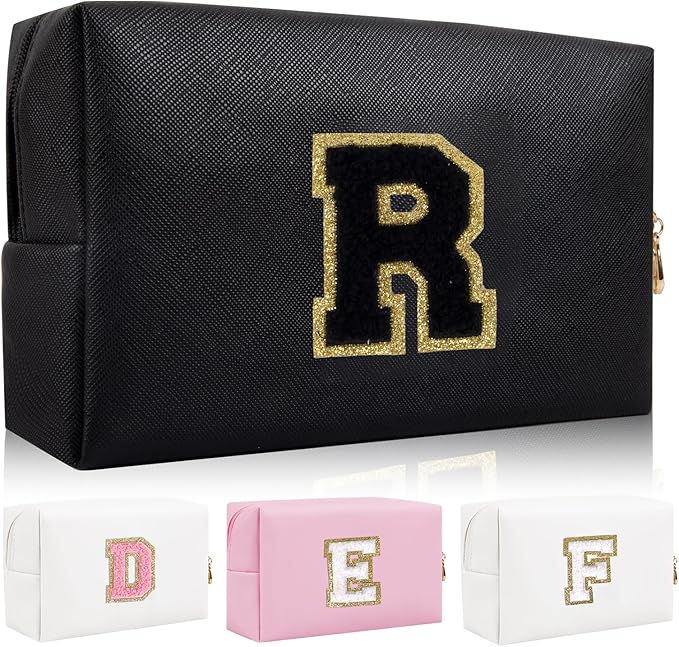 Personalized initial letter patch makeup