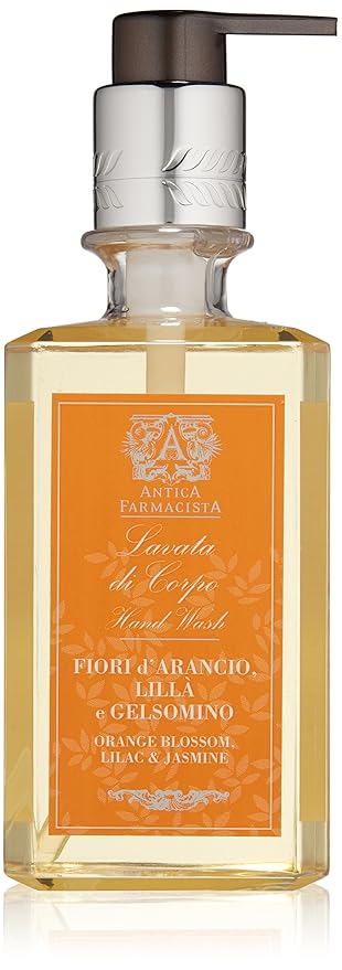 Antica Farmacista Hand Wash -Orange Blossom, Lilac & Jasmine, 10 Fl Oz (Pack of 1)