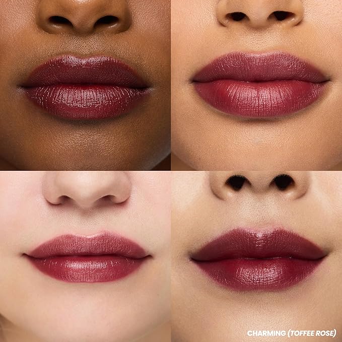 Wonderskin Wonder Blading Lip Stain Peel Off and Reveal Kit - Long Lasting, Waterproof Pink Lip Tint, Transfer Proof Natural Makeup Stain Kit (Charming)