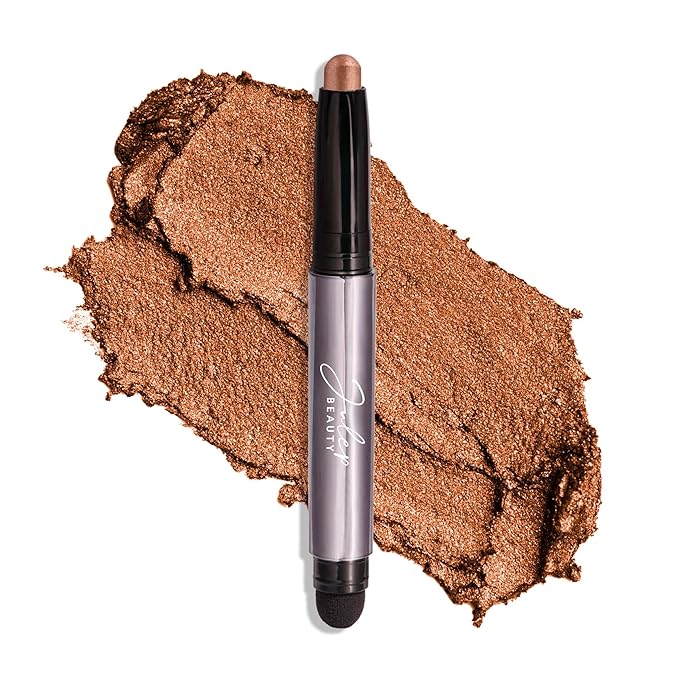 Julep Eyeshadow 101 Cream-to-Powder Waterproof Shadow Stick – Copper Shimmer – Long-Lasting, Crease-Proof, Shimmer Cream Eyeshadow with Built-in Smudger