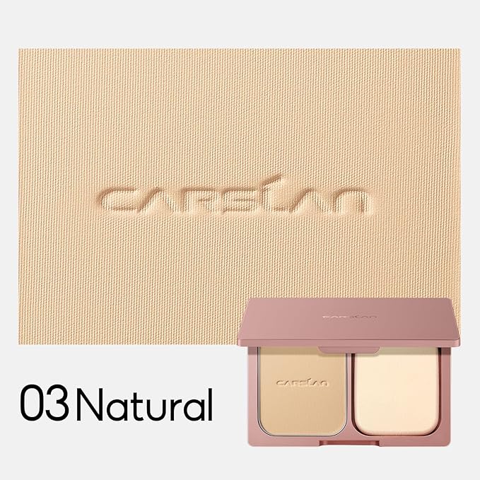 Oil Control Pressed Setting Powder Compact, 12H Longlasting NATURAL, 0. 28Oz