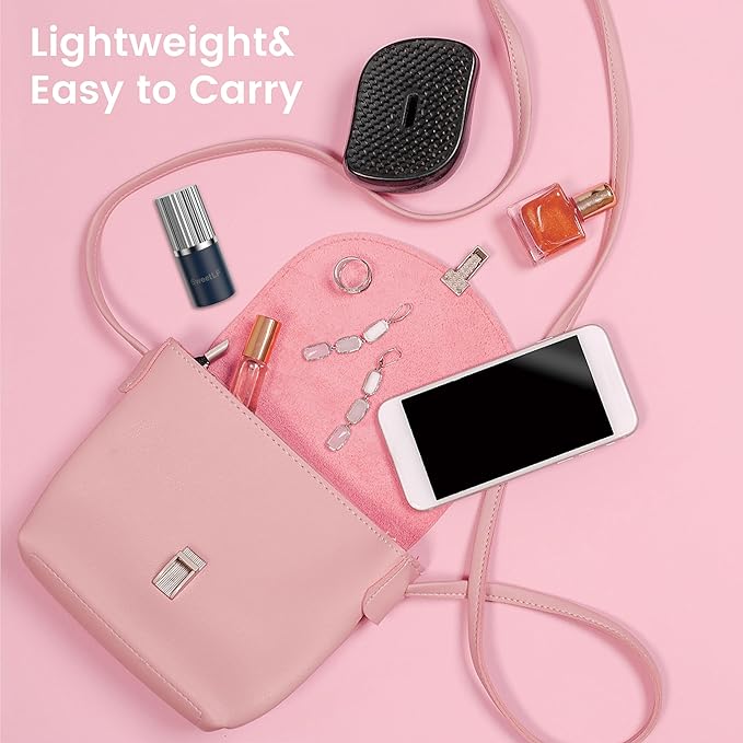 SweetLF Portable Electric Shaver for Women, IPX7 Waterproof, Painless, Rechargeable, Wet & Dry Shaving, Face & Chin & Upper Lip, Black