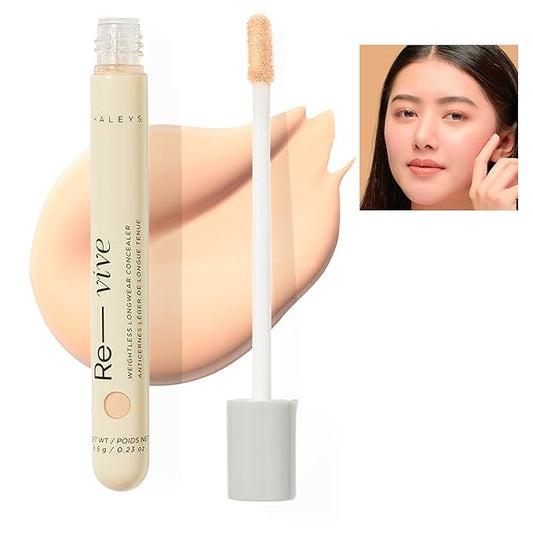 HALEYS Weightless Longwear Concealer (Fair/Light - Neutral), Re-vive,