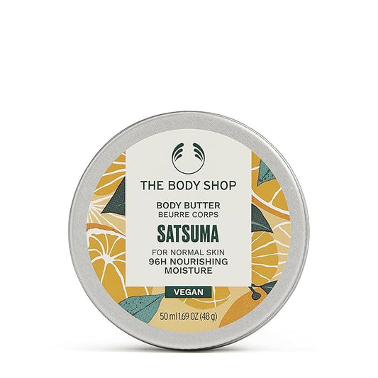 The Body Shop Satsuma Body Butter – Nourishing & Moisturizing Skincare for Normal Skin – Vegan – 1.69 oz