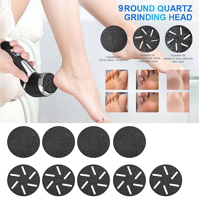 Electric callus remover for feet