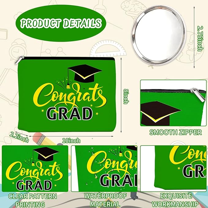 Graduation makeup bag,2024 graduation gifts