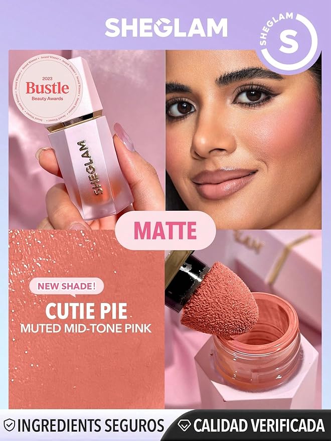 SHEGLAM Makeup - Color Bloom Liquid Blush Matte (Cutie Pie)