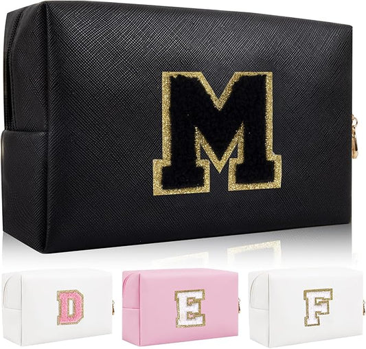 Personalized initial letter patch makeup