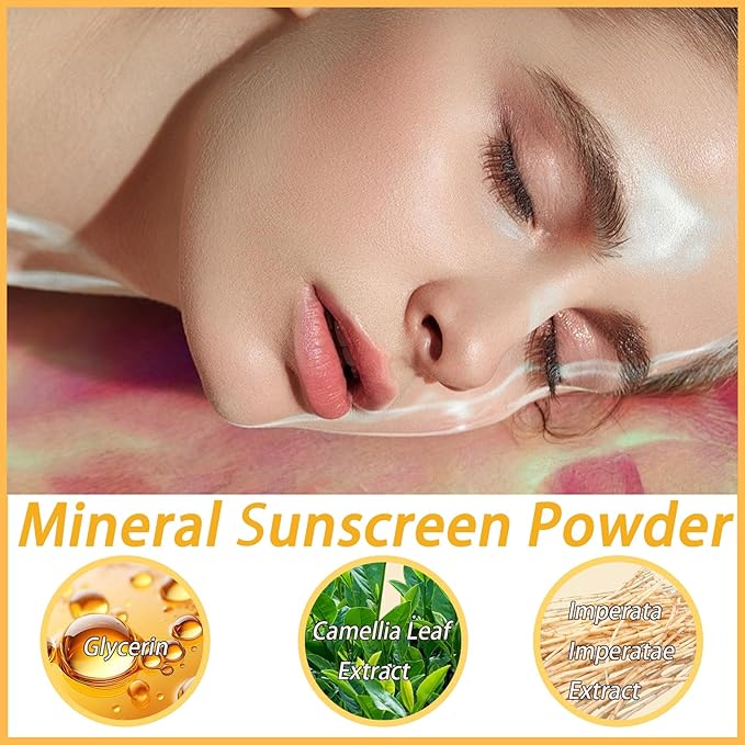 Mineral Sunscreen Setting Powder, SPF 50 PA++ Powder All Skin