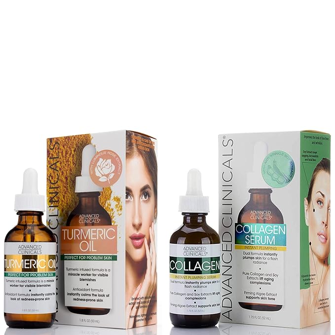 Advanced clinicals collagen facial serum