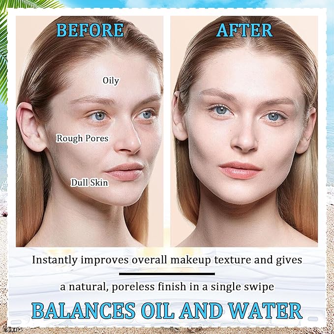 Mineral Face Sunscreen Setting Powder,Lasting Oil Control Lightweight