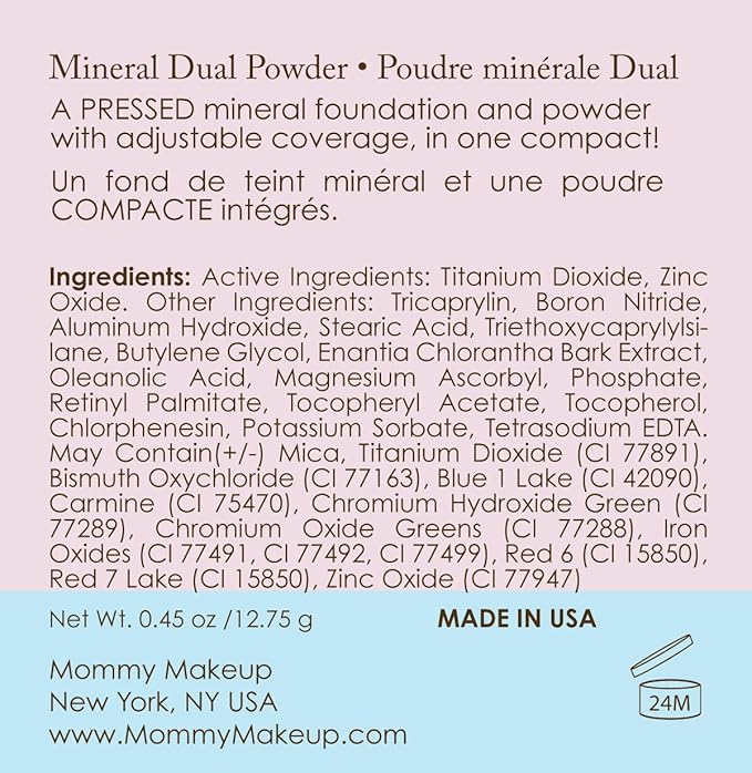 Mineral Dual Powder in Toasted (Medium Dark Tan) 45 Oz