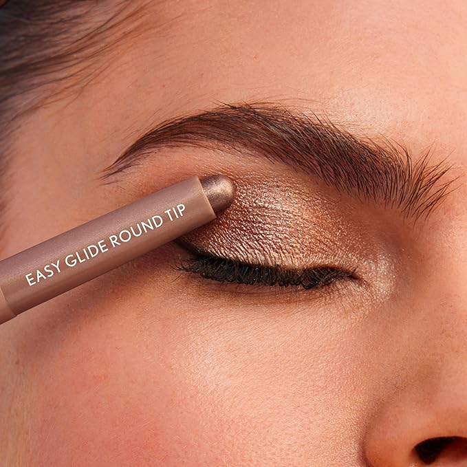 Covergirl Clean Eye Color, Bronze Glow, Eyeshadow Sticks, Ultra Creamy Formula, Lightweight, Buildable Formula, Lasts All Day, Smudge-Proof, 0.05oz