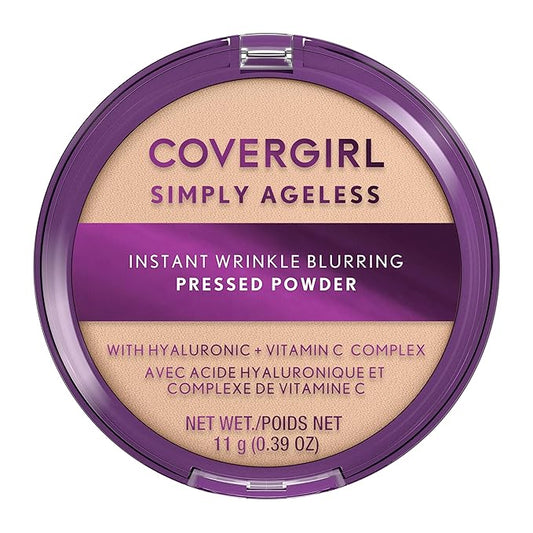 Covergirl Simply Ageless Instant Wrinkle Blurring Pressed Powder, 0.39 Ounce