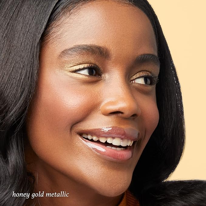 Julep Eyeshadow 101 Crème-to-Powder Waterproof Eyeshadow Stick – Honey Gold Shimmer – Long-Lasting, Crease-Proof, Warm Golden Shimmer Cream Eyeshadow with Built-in Smudger