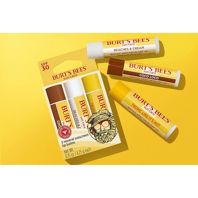 Burt’s Bees SPF 30 Lip Balm, oz