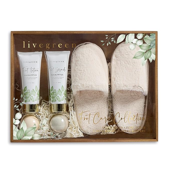 Live Green Foot Care Collection in