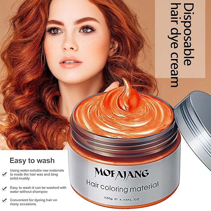 Temporary Hair Color Wax Dye